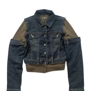 Oakley Industrial Denim and Sweater Jean Jacket